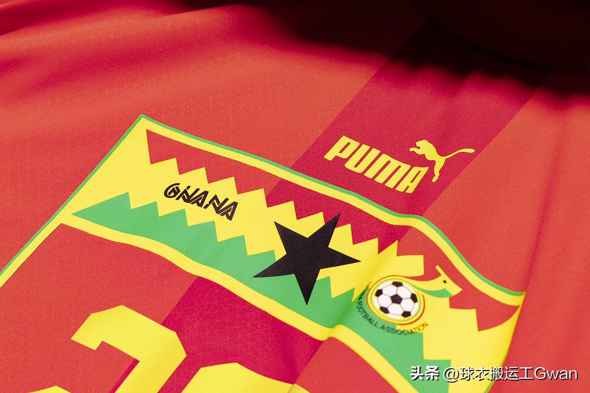 加纳世界杯球衣,2022世界杯加纳