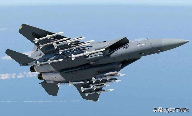 驻日美军f15追苏35,美军f15c试射无雷达发射导弹