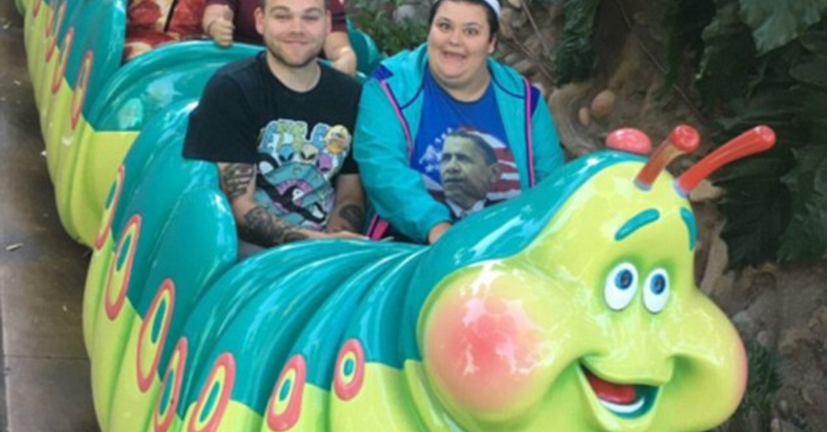 废弃迪士尼乐园吓人的照片,迪士尼乐园合拍照片