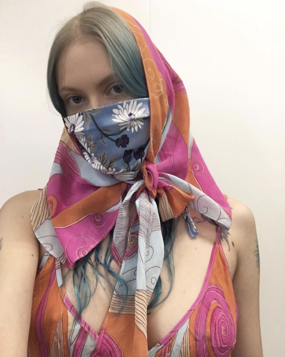 废弃口罩设计,废弃口罩改造成品高颜值