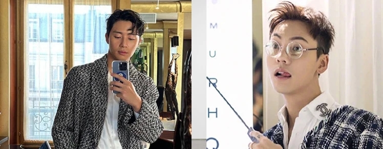 巴黎时装周chanel朴叙俊,朴叙俊chanel