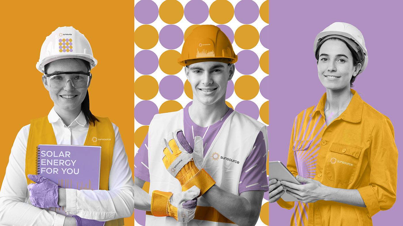 VI品牌设计：分享一组Sunsource太阳能品牌，于地域气候相关。