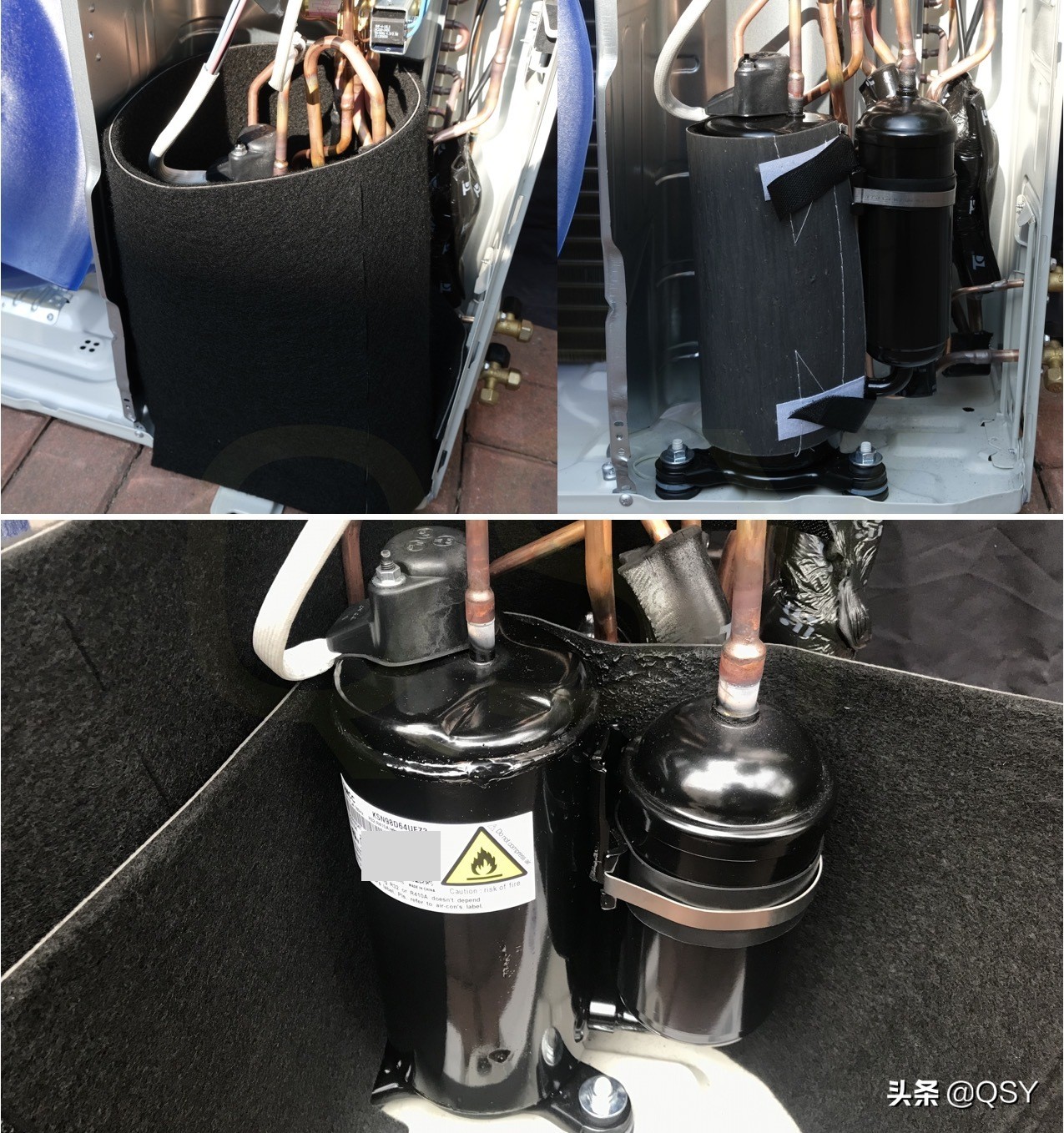 拆华凌空调N8HL11.5匹新一级单排外机带电子膨胀阀