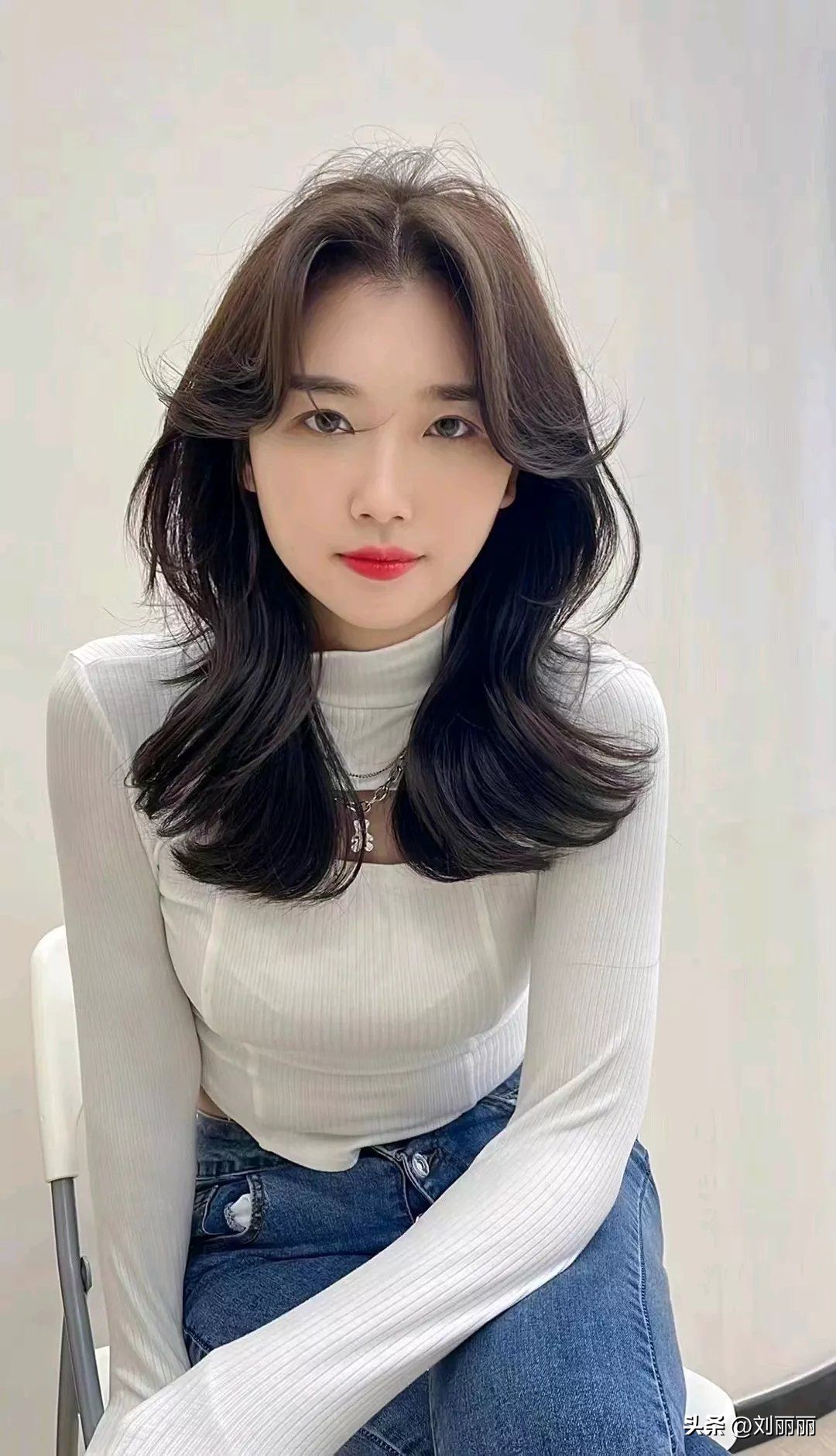 女发这样剪洋气还时尚千万别错过,女发中长发尾怎么剪柔和