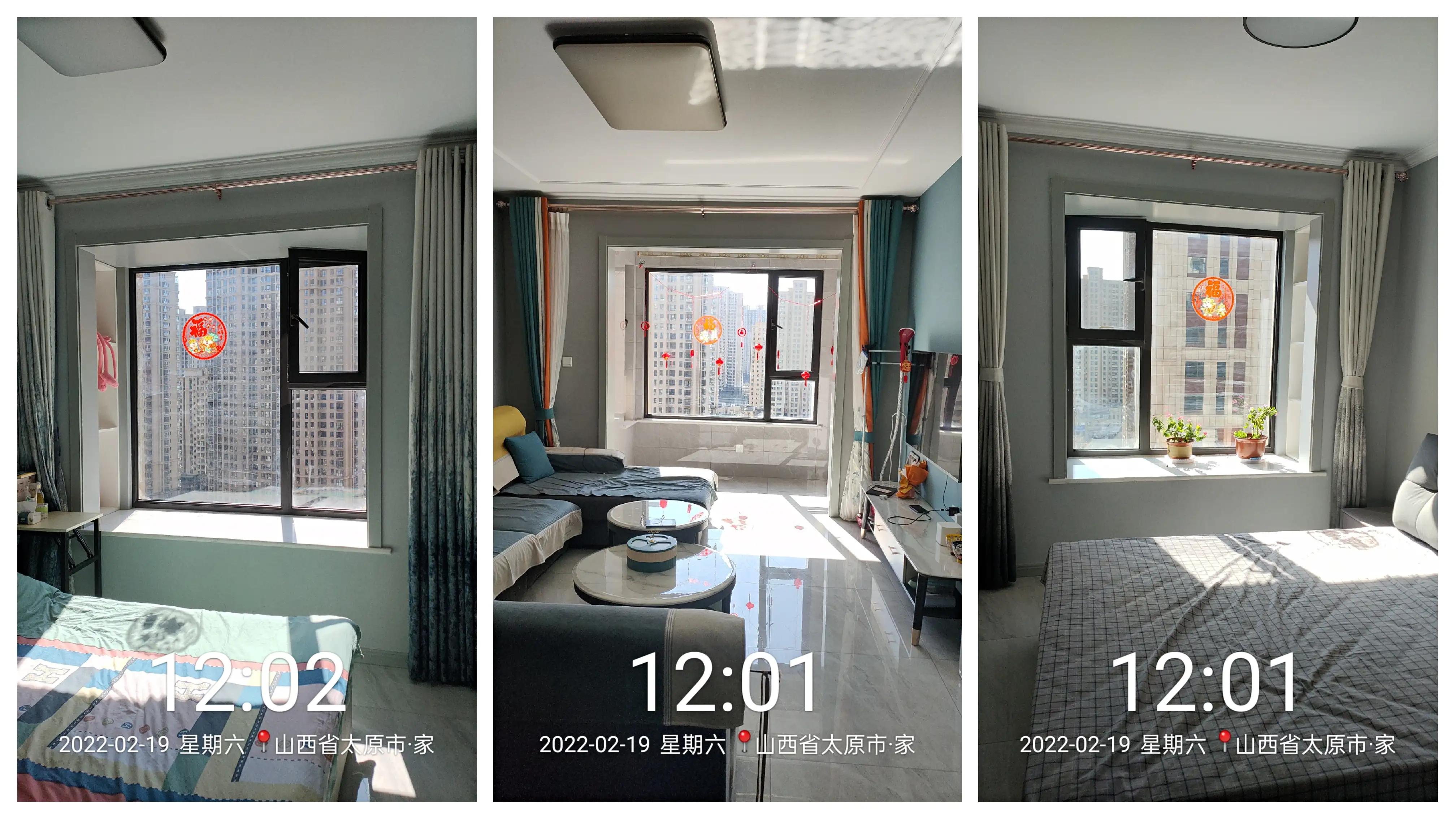 拍照记录了家里一天的采光，说说我的感受