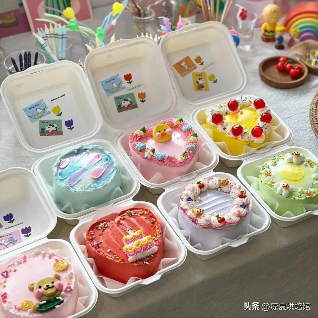 七寸便当盒子蛋糕,奥利奥便当盒子蛋糕