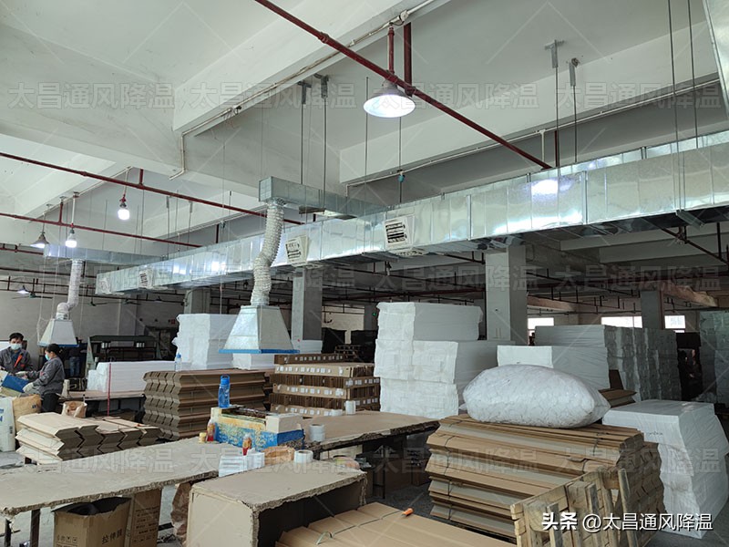南京生产车间通风降温设备哪种好,杭州工厂车间通风降温工程