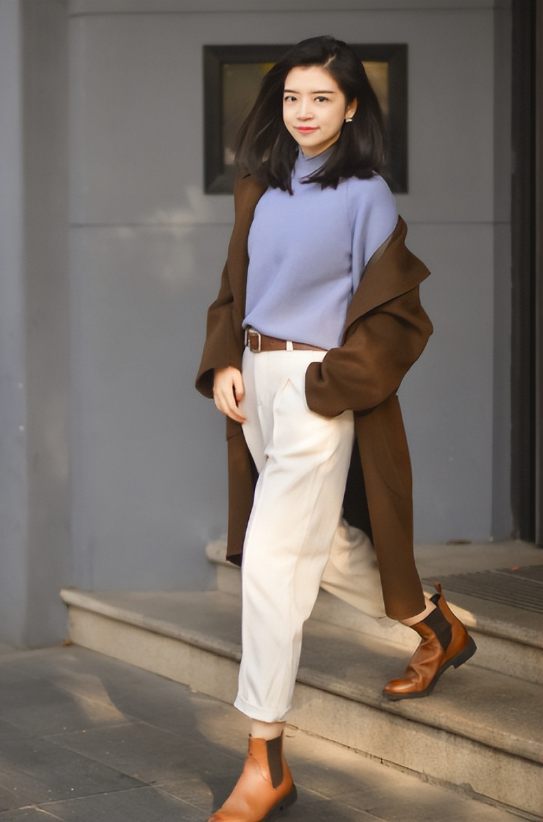 屁股大胯宽的女士穿什么裤子好看,140斤遮肉遮胯宽显瘦裤子