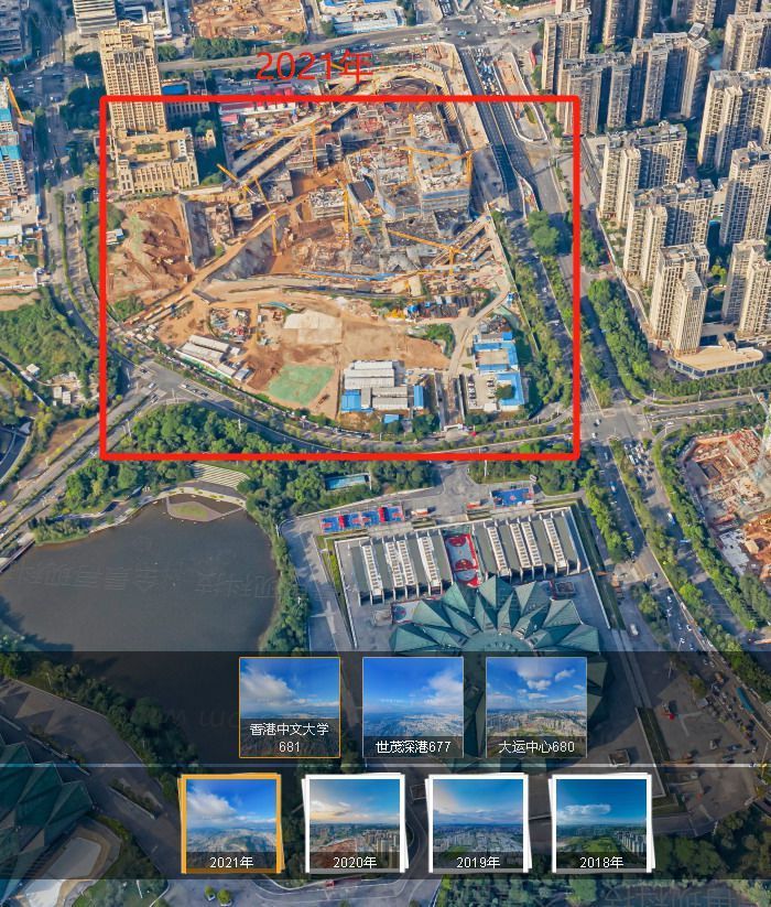 深圳大运中心体育场实景,深圳大运中心体育馆各区域的视角