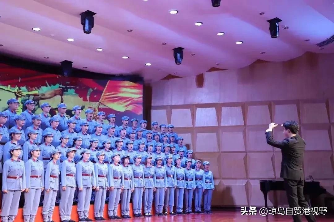 南海音乐学院合唱团汇报演出,海经院南海音乐学院合唱团