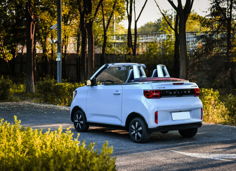 宏光miniev敞篷车实车首曝,宏光miniev敞篷版在欧洲发布