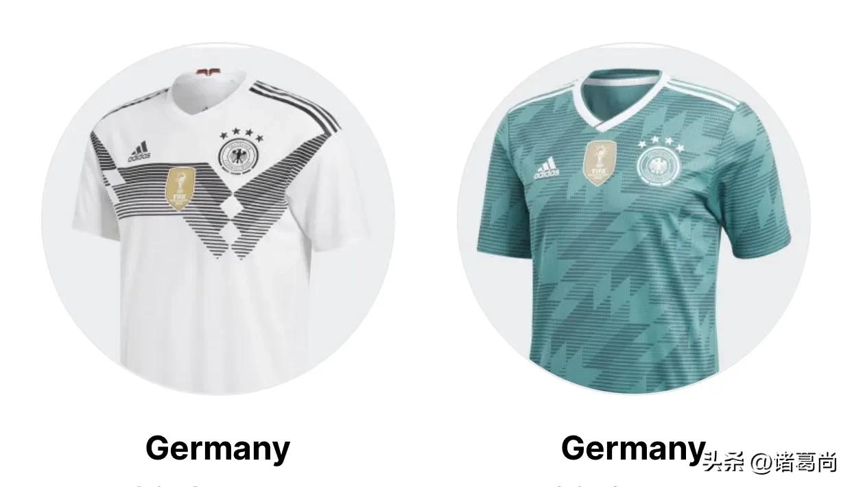 四冠四亚德国,四年德国球衣