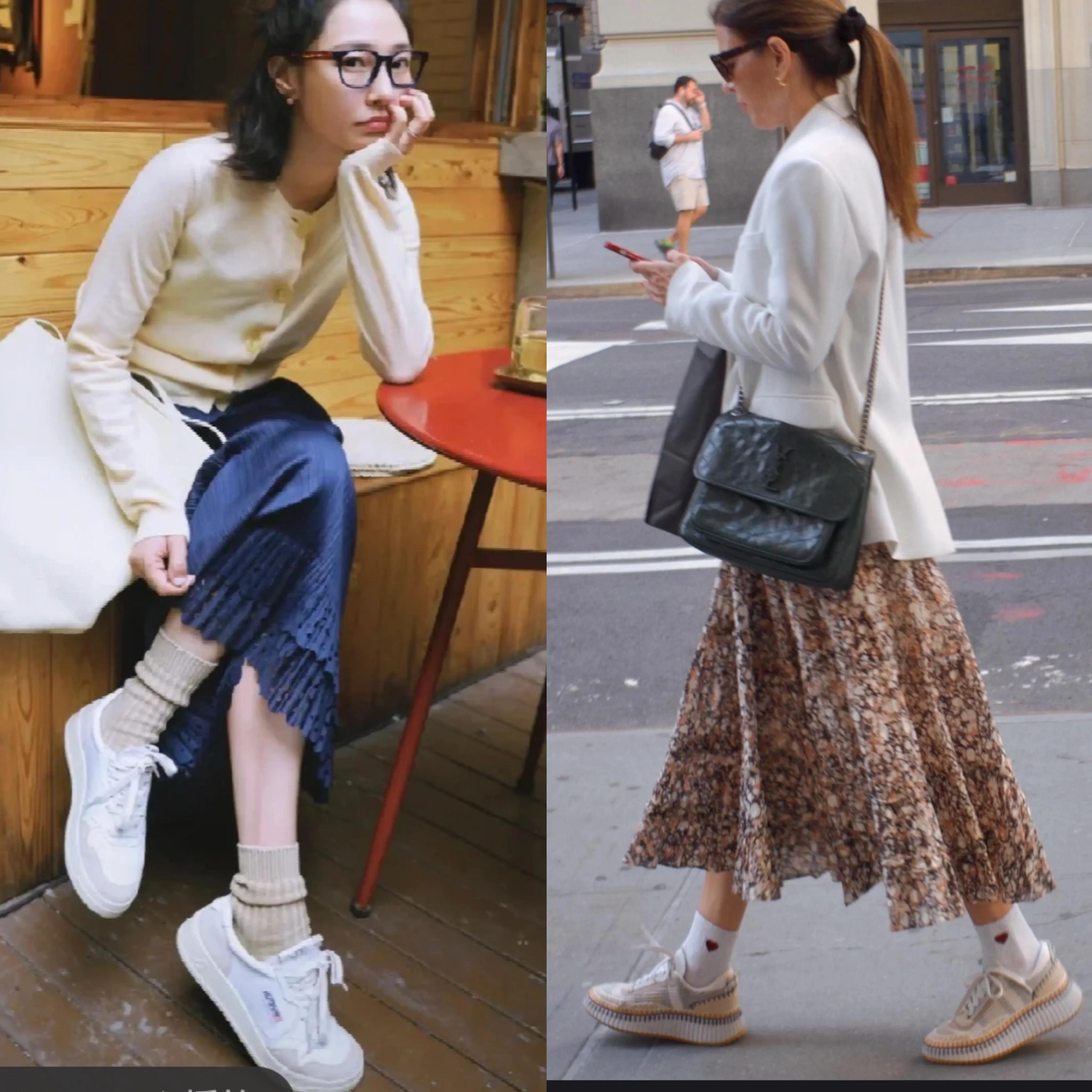 街拍三木穿搭图片,三木姑娘最新街拍