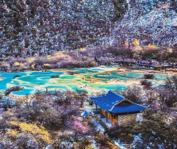 人间仙境九寨沟图片,人间仙境九寨风景图片