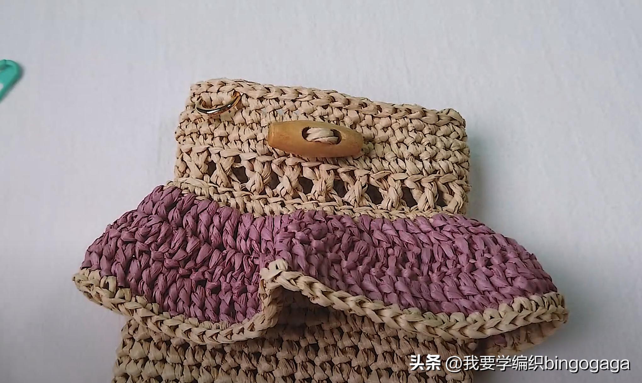 简单又漂亮的手机包包教程,怎么做斜背着的手机包