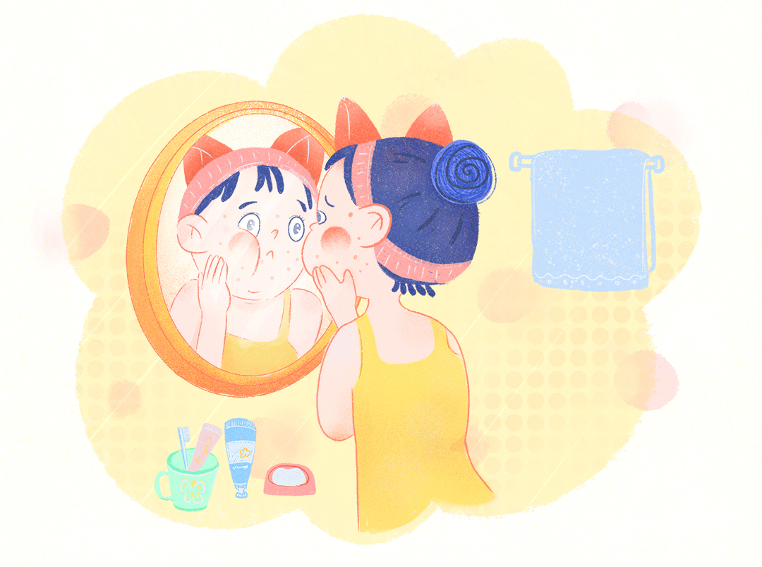 脸上长痘痘不挤能自己消吗,千万别乱挤脸上的痘痘