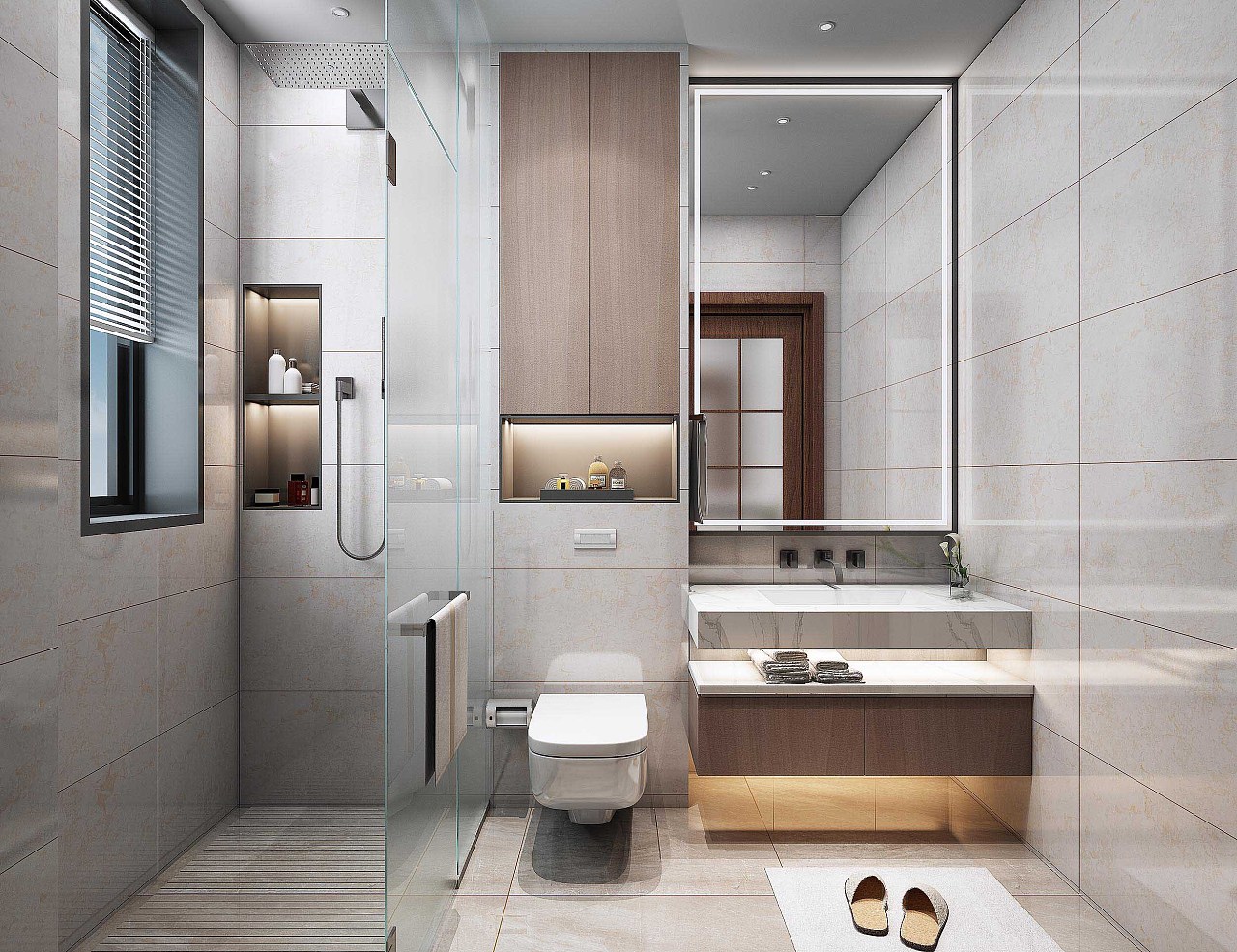 卫生间总是感觉脏脏的，发黄？