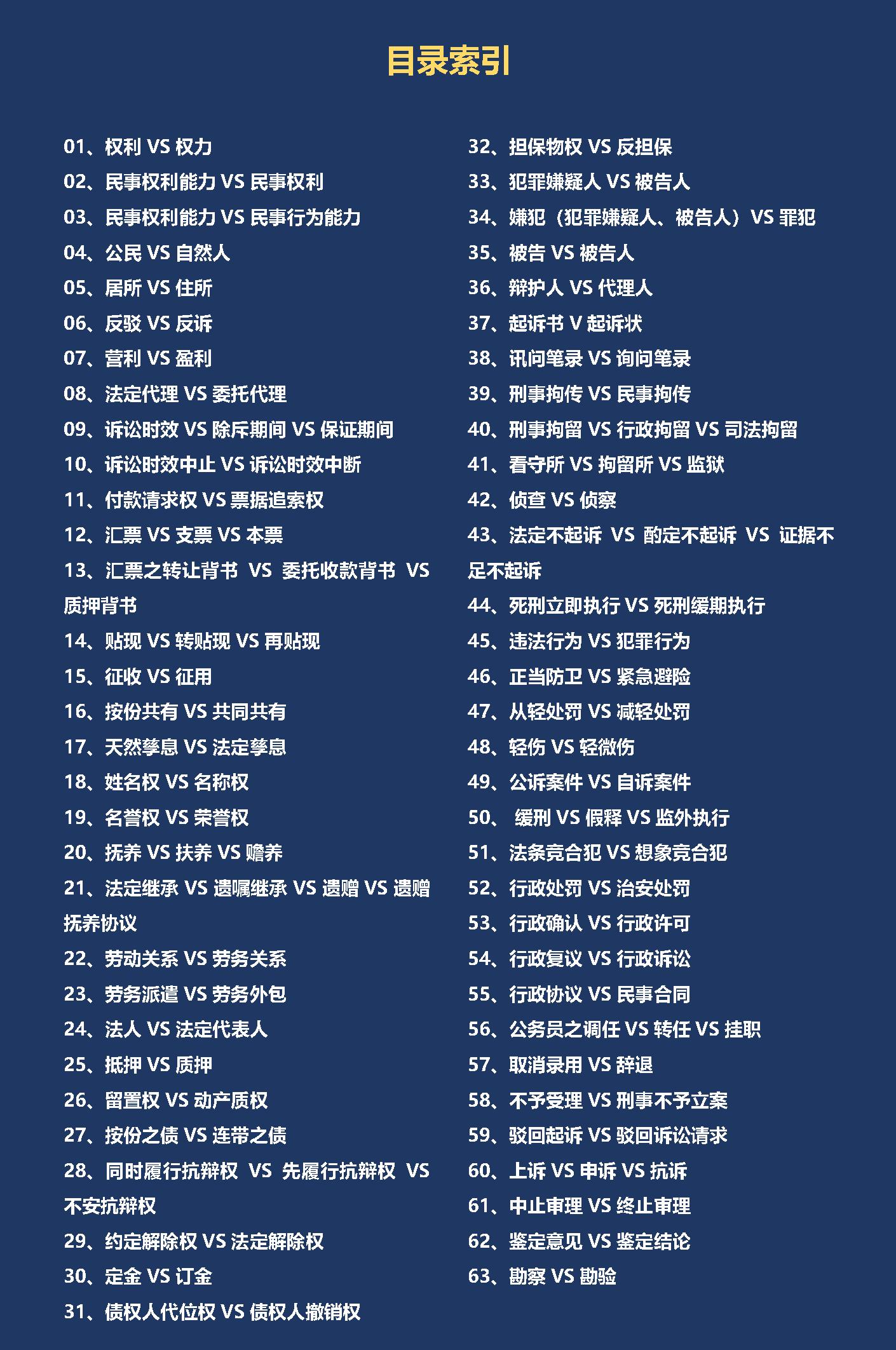 法律常用术语及解释,容易混淆的法律术语大全