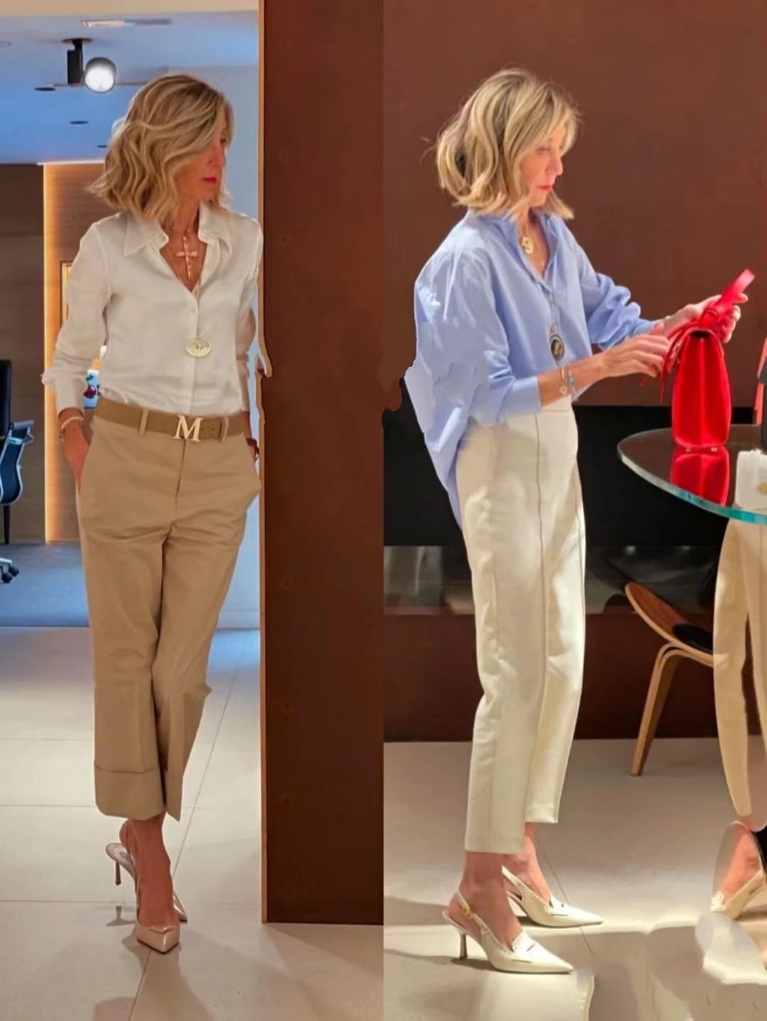 烂大街的格子裤,春夏西裤垂感窄版阔腿裤显瘦