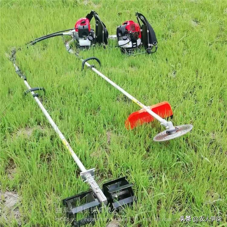背负式割草机使用方法图解教程,背负式割草机如何割的高度整齐
