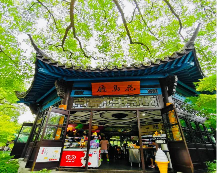 杭州西湖大雪纷飞,杭州西湖风景名胜区