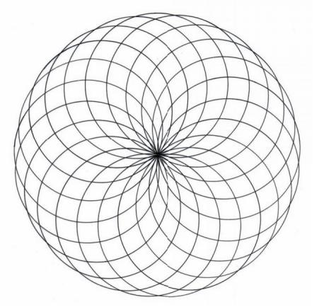 几何之花2：圆的内部分裂