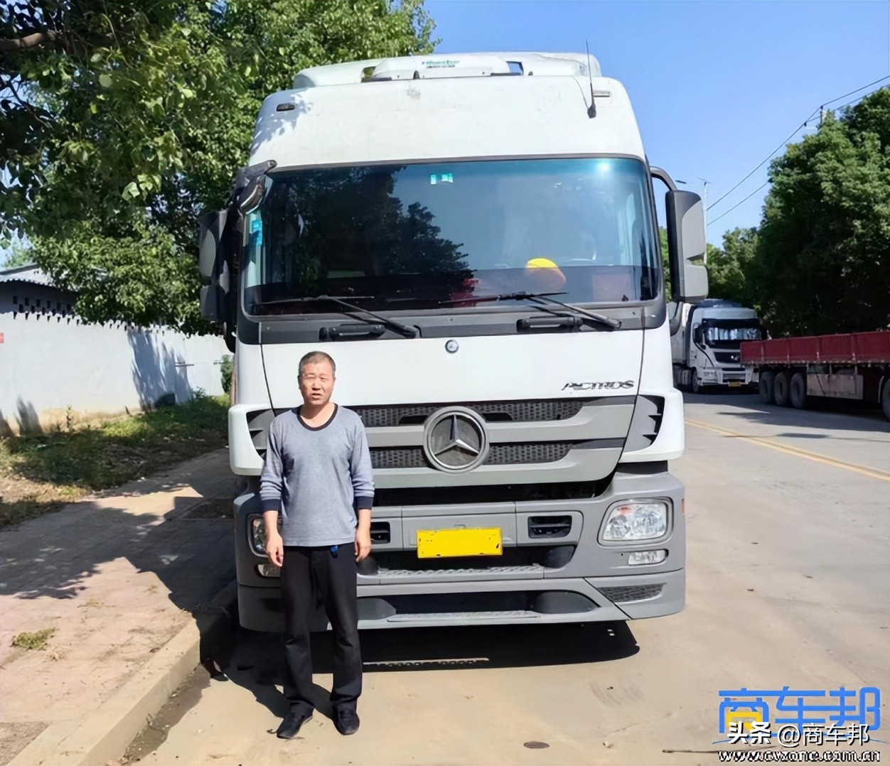 每年花11万元租奔驰Actros跑运输划不划算？看看这位卡友怎么说