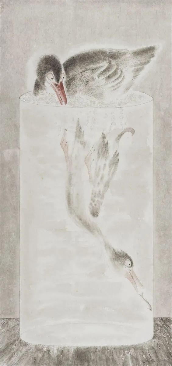 严谨细致的书法,水墨气韵生动的线描