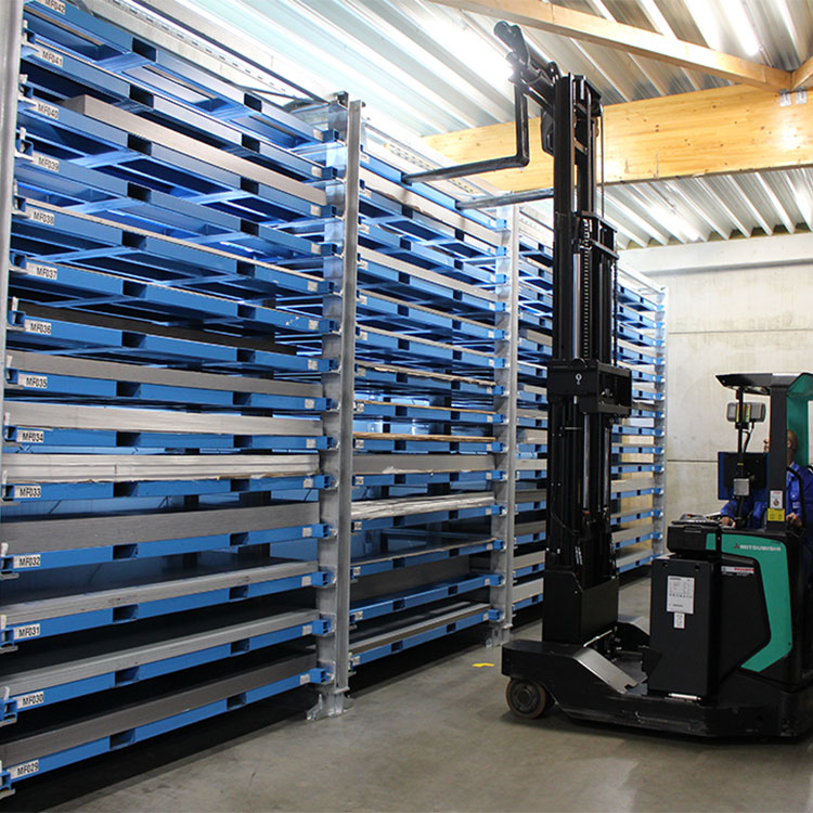 仓库抽屉式板材货架,重型板材货架展示