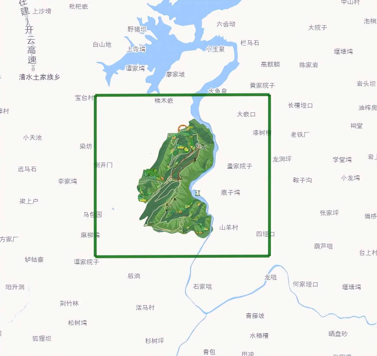 景区手绘地图制作技巧,景区手绘地图简单又漂亮