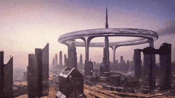 未来迪拜建筑,迪拜未来感建筑