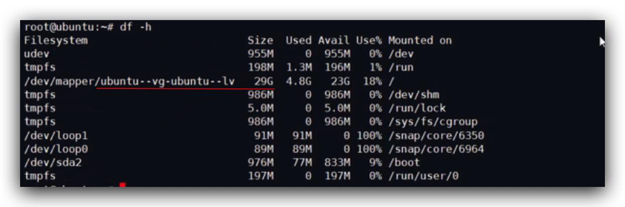 lvm磁盘扩容,k8s容器检测磁盘空间