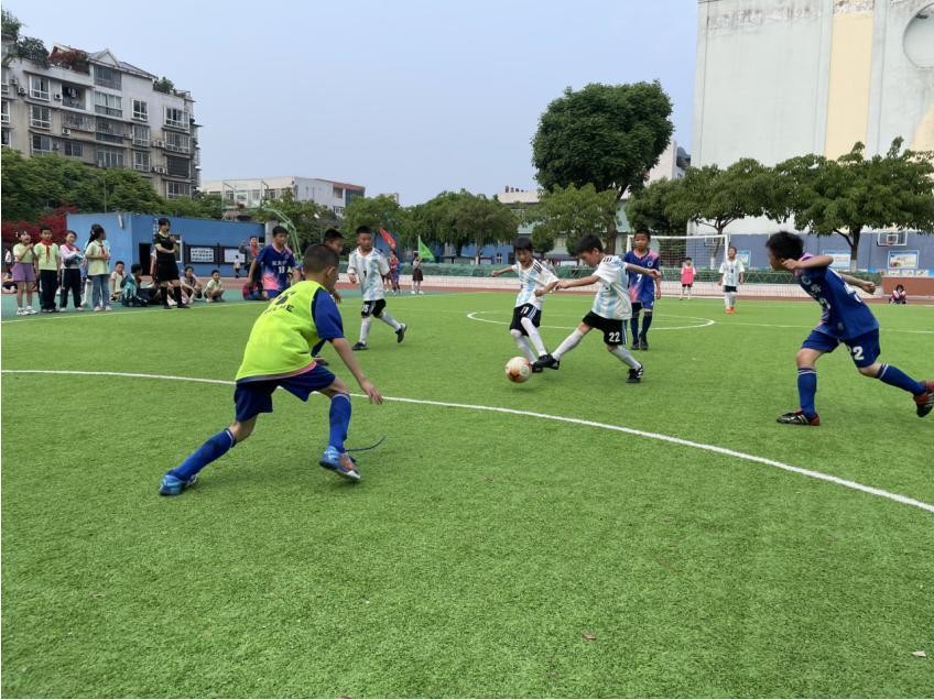 宜宾市航天小学校开展2022年春期首届“航天杯”校园足球班级联赛