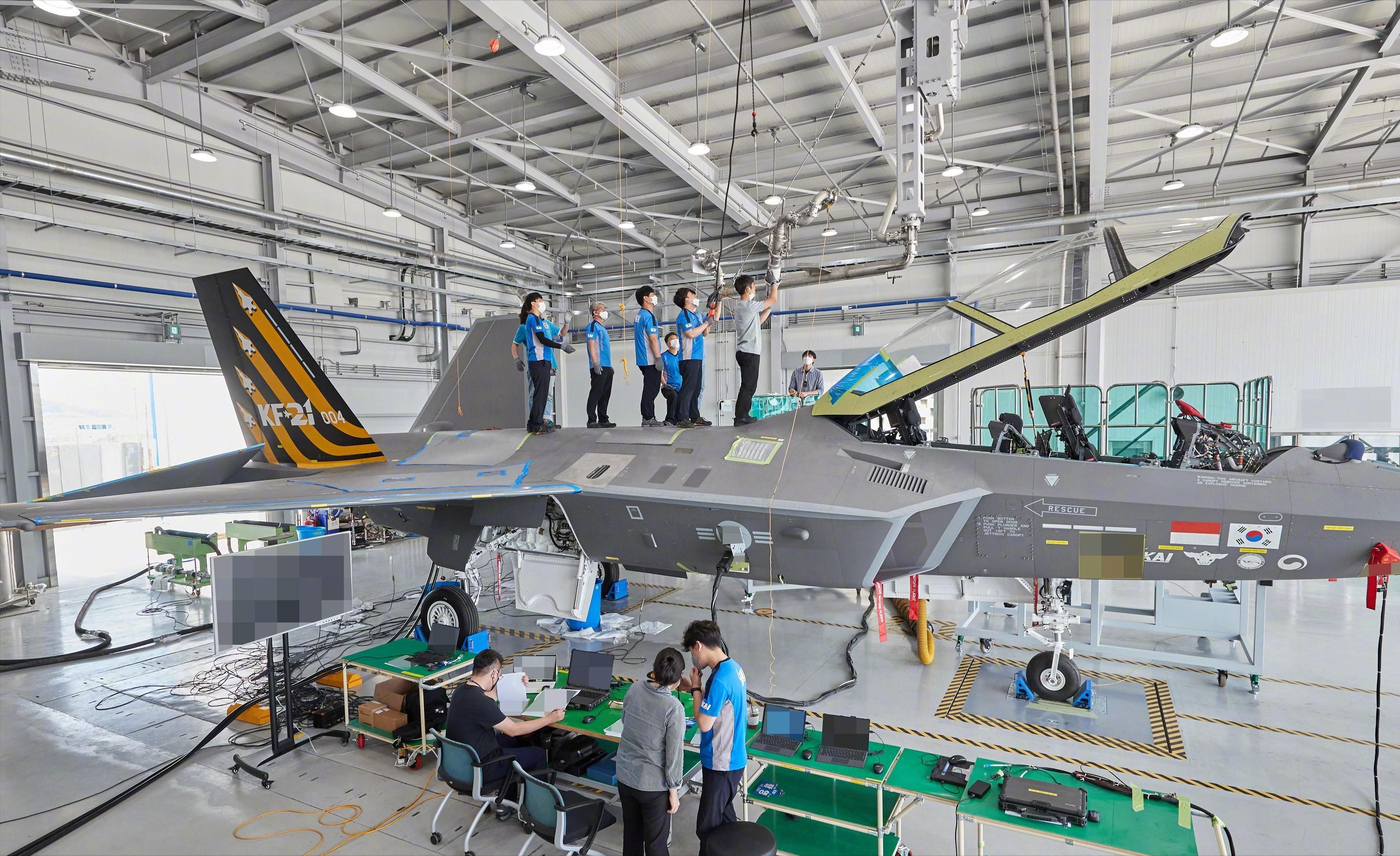 韩国kf21战机部件来自哪些国家,猎鹰kf21战斗机