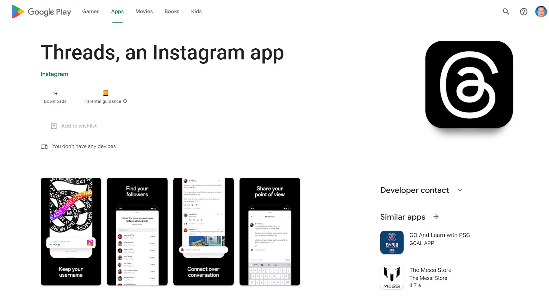 推特的竞争者Threads，开始登陆谷歌和苹果的应用商店
