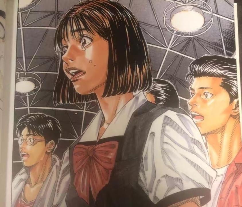 灌篮高手大电影晴子图片,灌篮大电影晴子形象