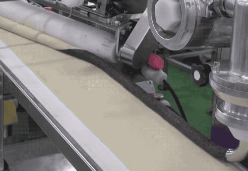 全自动月饼工厂流水线生产,一体化月饼生产线操作