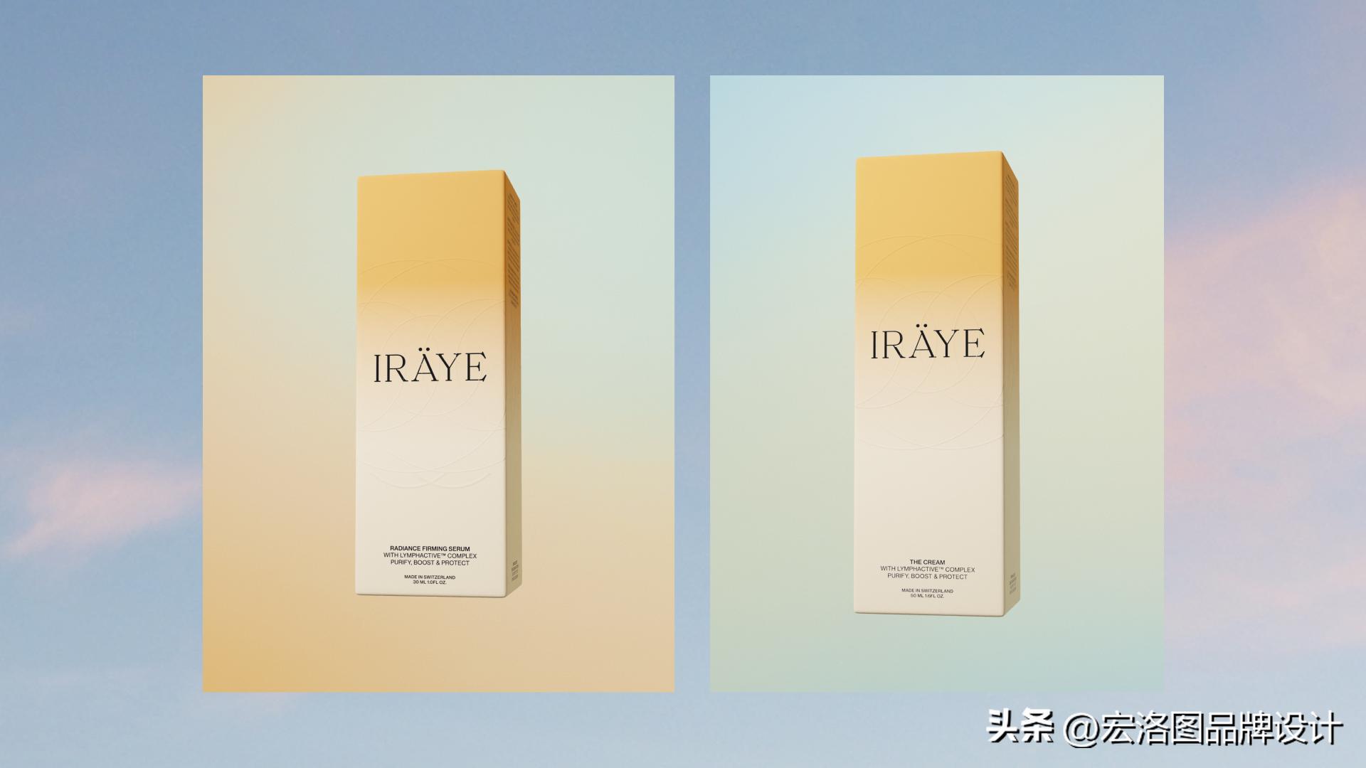 大牌化妆品包装设计,清新风格化妆品包装设计