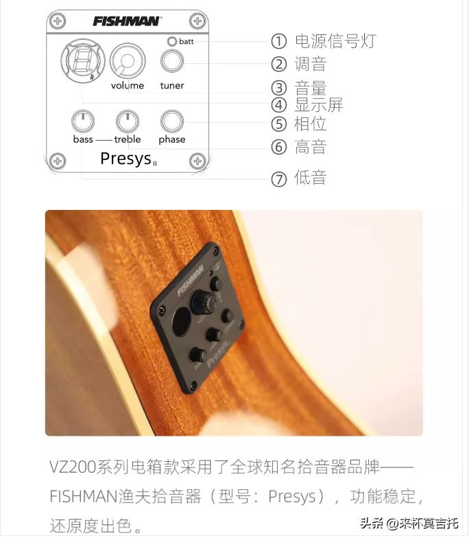 小白入门500到1000单板吉他推荐,费森vz200是单板吉他吗