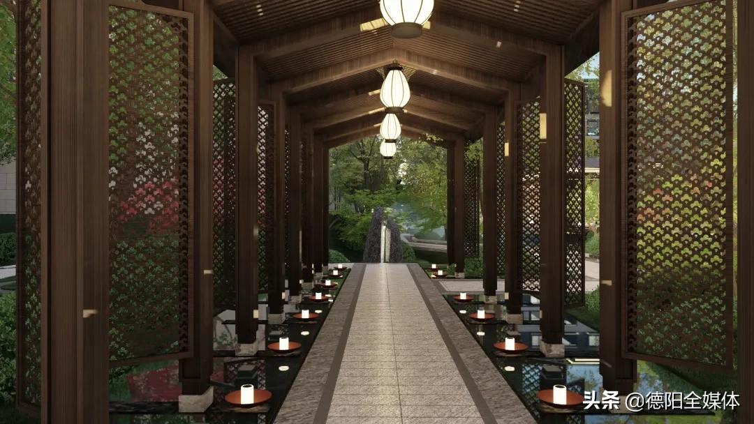 德阳市世外桃源景区,德阳大自然园林景观