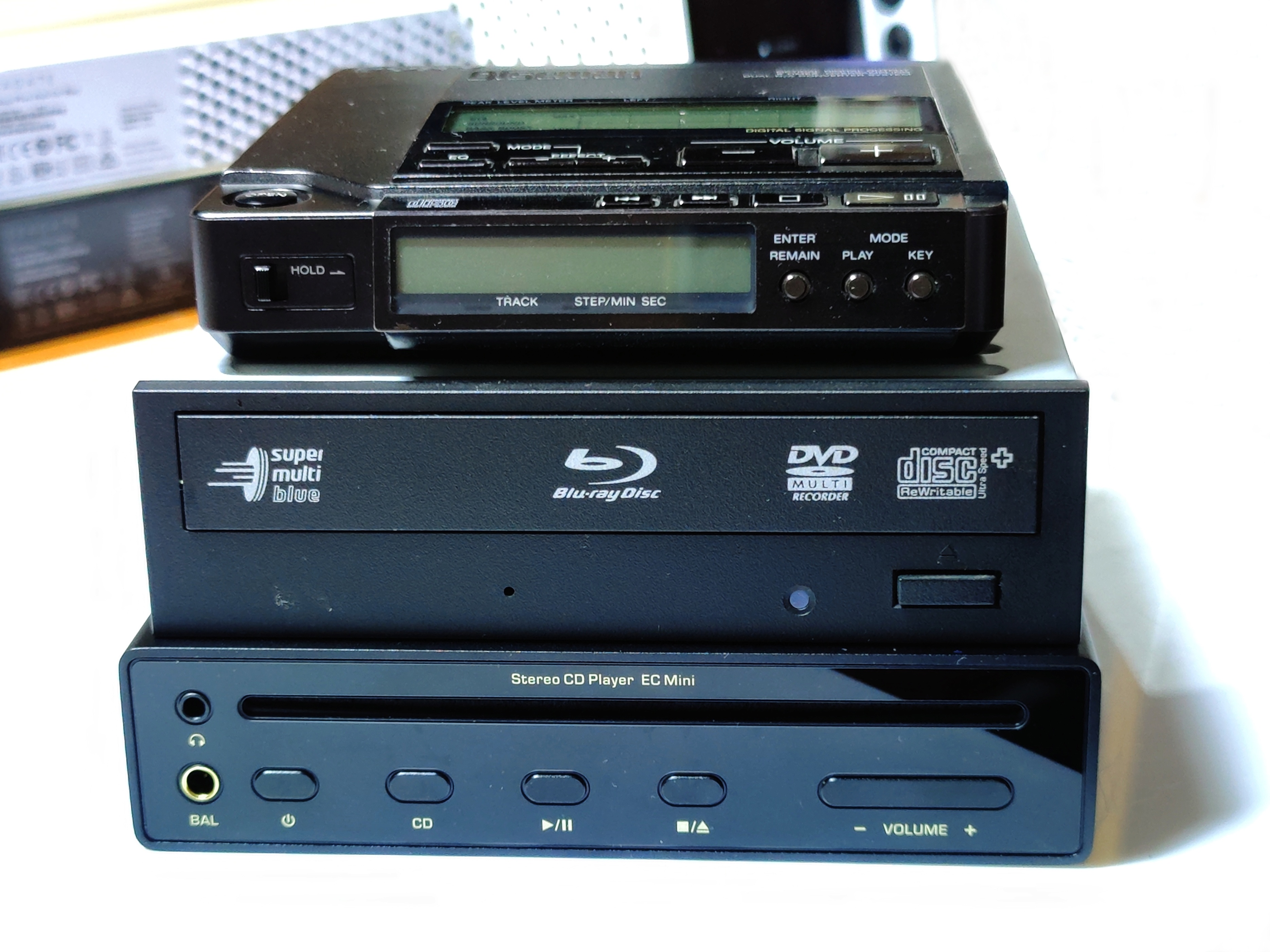 一机走遍天下山灵ECMini便携CD桌面HiFi一体机器材搭配听感分享