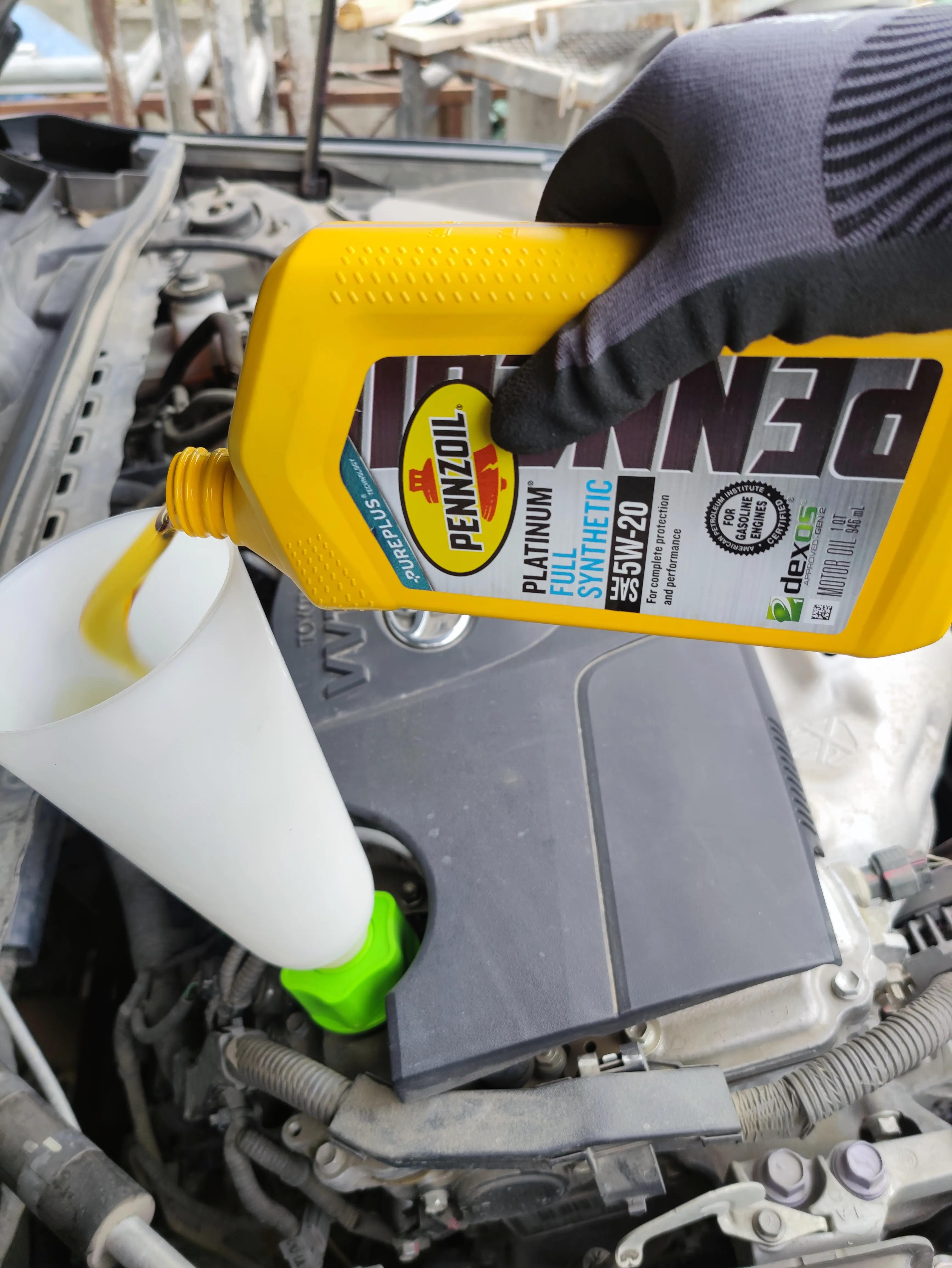 七代凯美瑞自己动手换机油,凯美瑞八代用什么机油