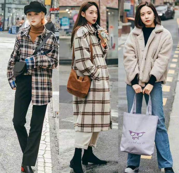 韩范轻熟风穿搭轻松提升时髦范,韩范冬季最新穿搭
