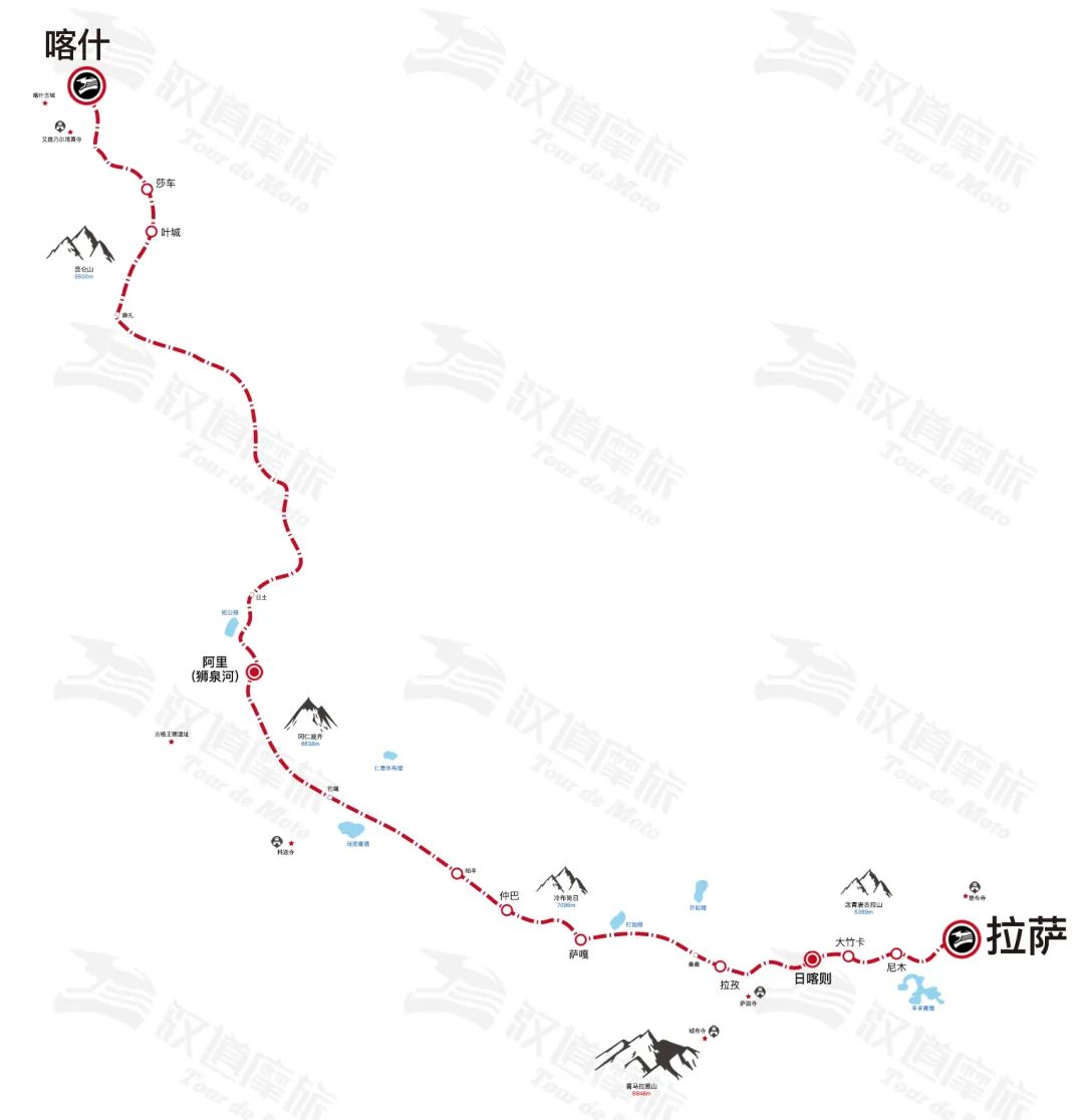 进藏318和出藏317路线,从北京出发进藏318全程路线