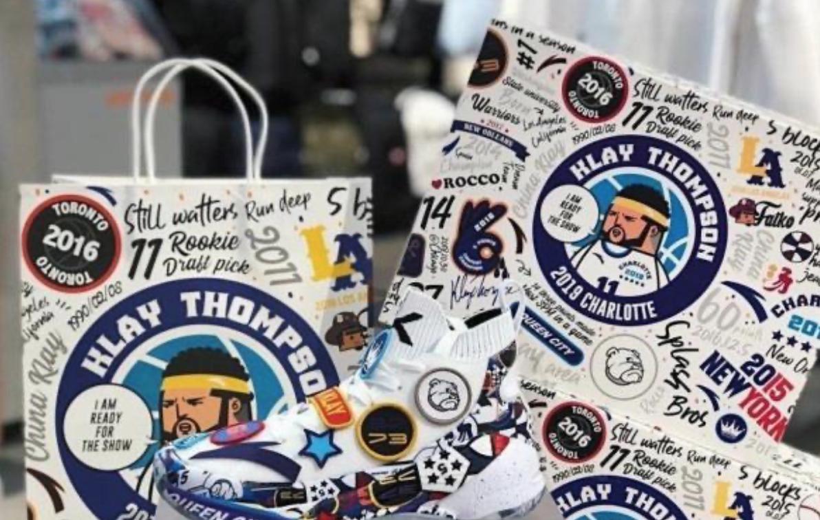 克莱汤普森成安踏最敬业代言人，8000万美元合同不亏，若夺冠赚翻