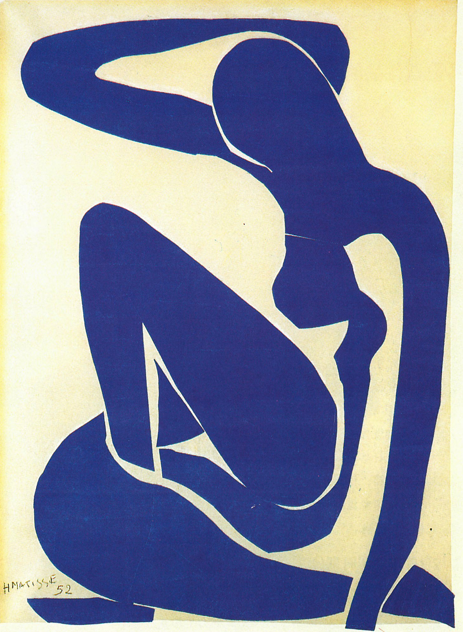 怎么画亨利马蒂斯这个人,亨利马蒂斯剪纸