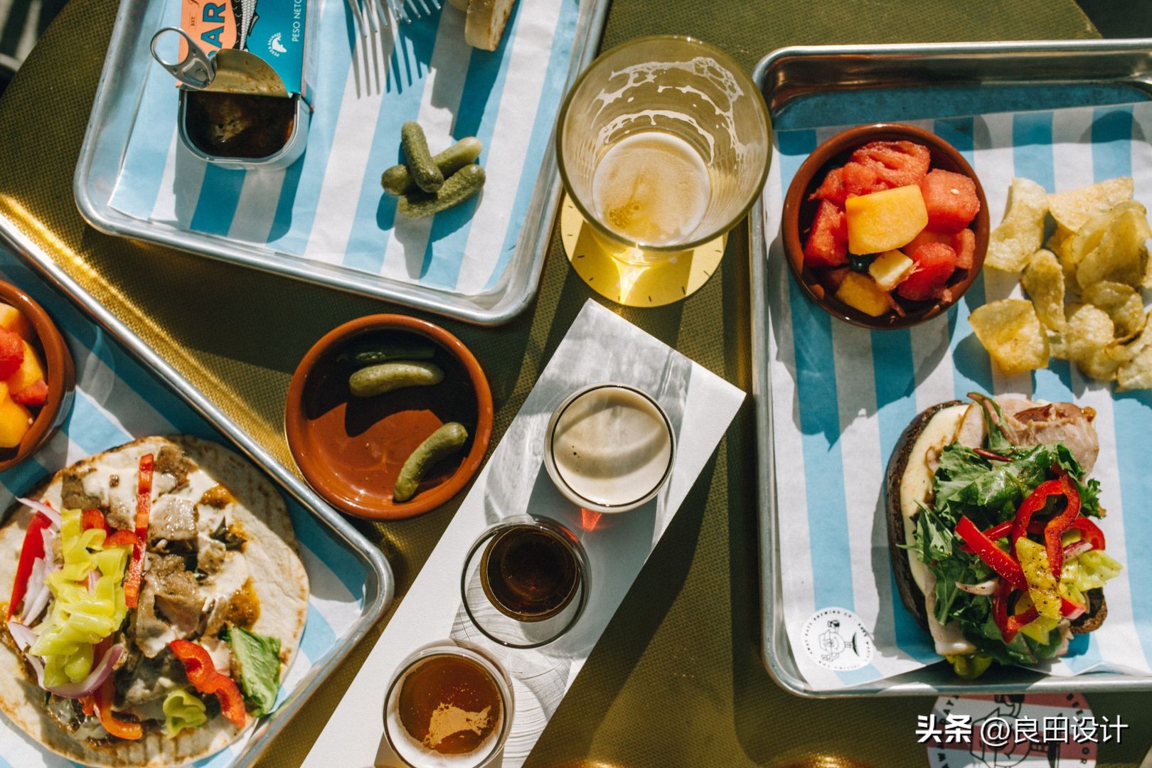 以足球为主题的AwayDays啤酒包装设计