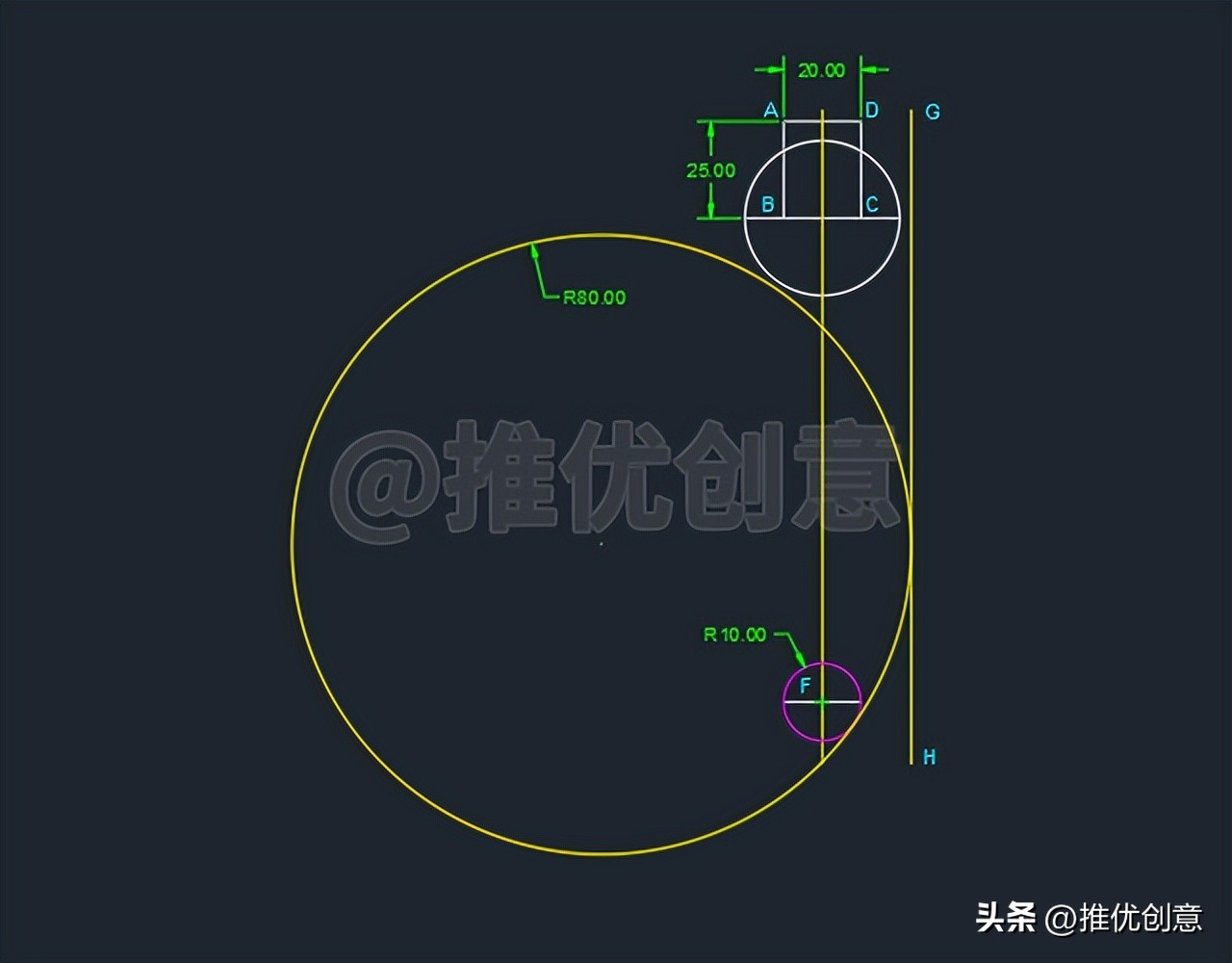 cad图形边界视频,图形怎么用cad放样