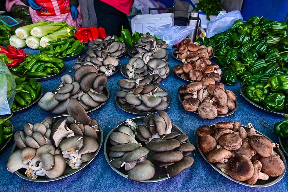 西山脚下的早市,闲逛最具人间烟火气的早市