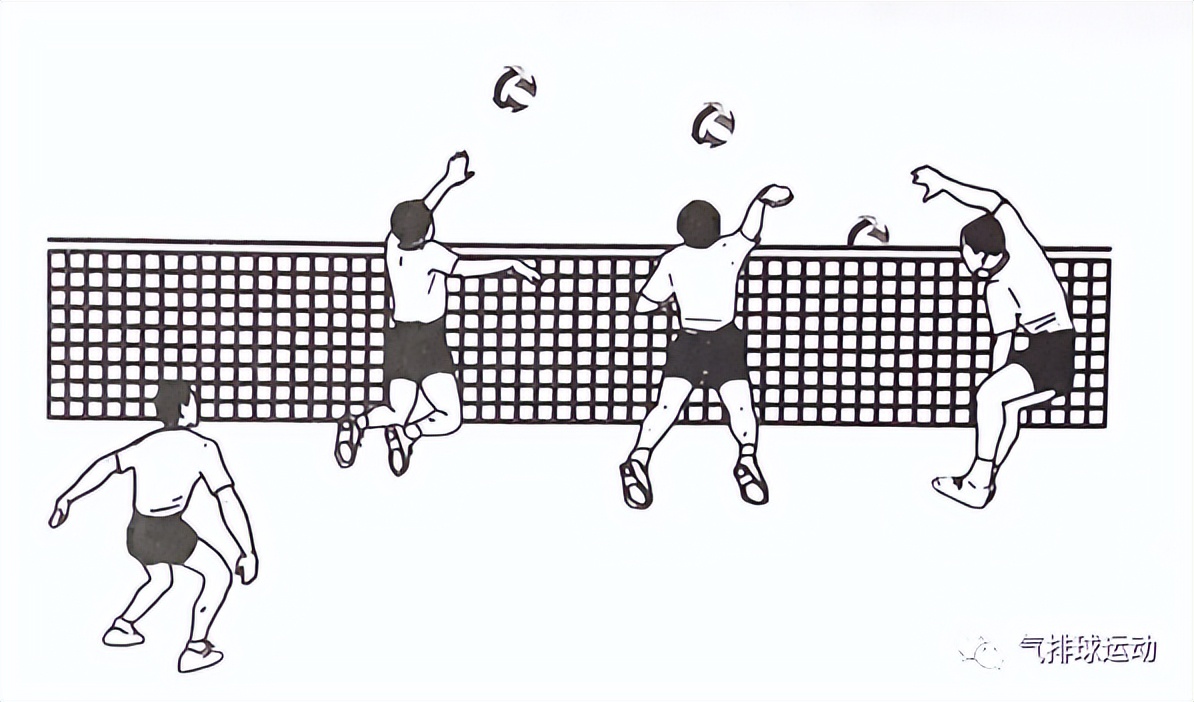 气排球扣球技术的十大运用